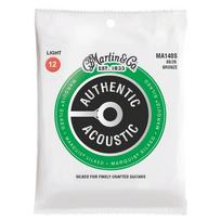 Martin MA-140S Authentic Acoustic Silked String Set 80/20 Bronze .012 - .054