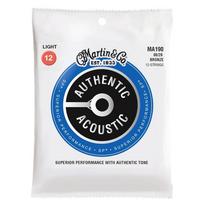 Martin MA-190 Authentic Acoustic string set 12-string 80/20 bronze .012 - .054
