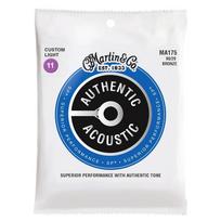Martin MA-175 Authentic Acoustic String Set 80/20 Bronze .011 - .052