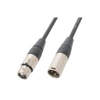 DMX Kabelis - PD-CONNEX - XLR MALE - XLR FEMALE 6M 177.906