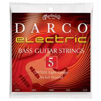 Stygos 5 Stygų Bosinei Gitarai Darco D-9705L .045 - .125