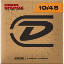 STYGOS DUNLOP DAB-1048 80/20 BRONZE ACOUSTIC GUITAR STRINGS
