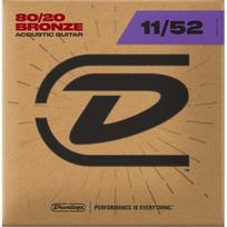 STYGOS DUNLOP DAB-1152 80/20 BRONZE ACOUSTIC GUITAR STRINGS