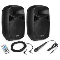 VONYX VPS082A PLUG & PLAY 400W SPEAKER SET 178.126