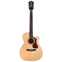 AKUSTINĖ GITARA SU PAJUNGIMU GUILD OM-140CE NATURAL WITH DELUXE POLYFOAM CASE