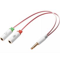 ADAPTERIS APPLE-iPHONE PRIETAISAMS SANDBERG HEADSET CONVERTER DUAL->SINGLE (508-59)