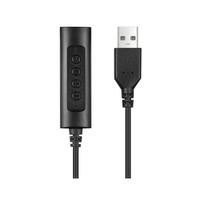 USB AUSINIŲ-MIKROFONO KONTROLERIS SANDBERG HEADSET USB CONTROLLER 1,5M (134-17)