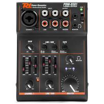 ANALOGINIS MIKŠERINIS PULTAS POWERDYNAMICS PDM-D301BT 3-KANALŲ SU USB 172.603