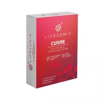 LIPOSOMIA, CUIVRE, liposominis varis, maisto papildas, 30 kapsulių