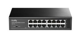 Cudy GS1016 tinklo komutatorius Gigabit Ethernet (10/100/1000) Juoda