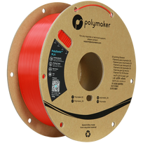 Polymaker PolySonic High Speed PLA 1.75mm 1kg - Red