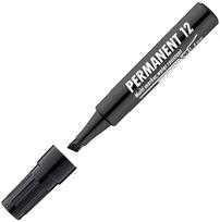 Permanentinis žymeklis ICO 12, 1-4 mm, juoda, PZGICO5997072112388