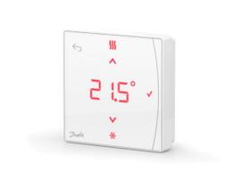 Šildymo valdymo sistema Danfoss Icon2, belaidis termostatas, su ekranu, virštinkinis