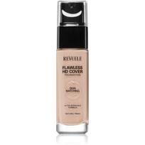 Revuele Flawless HD Cover Foundation lengvos tekstūros makiažo pagrindas nepriekaištingam įvaizdžiui atspalvis 01 Ivory 33 ml