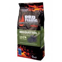 Medžio anglies briketai iš ąžuolo 2kg Expert Proflame