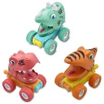 3 vnt. „Dinozaurų žaislai“ sutraukiami automobiliai 2–5 metų berniukams, „Dinosaur Truck“ žaislai vaikams, „Monster Trucks“ Kalėdų gimtadienio dovanos vaikams 13x11x9cm,3-Pcs