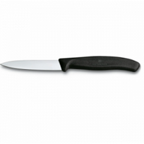 Peilis VICTORINOX 8cm, juodos sp.