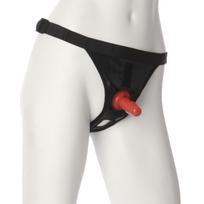 Doc Johnson Vac-U-Lock Ultra Harness With Plug Black