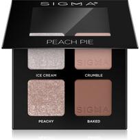 Sigma Beauty Quad akių šešėlių paletė atspalvis Peach Pie 4 g