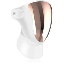 PALSAR7 Professional LED Mask White Gold gražinamoji LED kaukė veidui ir kaklui dovanų dėžutė 1 vnt.