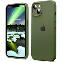 iPhone 15  silikoninis dėklas Olive