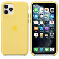 iPhone 11 Pro Max silikoninis dėklas Yellow