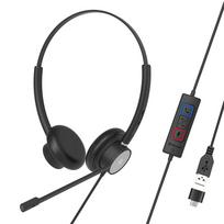 Tellur Voice 320 laidinės dvipusės ausinės, juodos