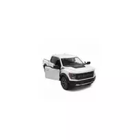 KiNSMART automobilis, 2022 Ford F-150 Raptor, baltas