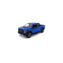 KiNSMART automobilis, 2022 Ford F-150 Raptor, mėlynas