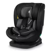 Autokėdutė Lionelo Bastiaan I-size 0-36 kg. 360., Black grey