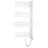 Elektrinis rankšluosčių džiovintuvas WOBBEE FLINT WHITE 50x100cm baltas dešininis su tenu su laidu