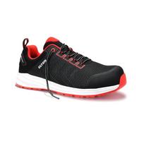 Batai ELTEN Livas black red low ESD S1P, juodi 45