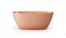 Akmens masės vonia Paa PERLA 145x71 cm glossy clay