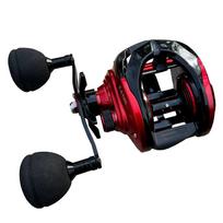 Pike Baitcast Reel 15KG Max Drag 8+1 Guolio pavaros koeficientai 6,4:1 anglies rėmo gėlo vandens sūraus vandens žvejybos rato ritės Left-Hand
