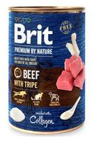 BRIT Premium by Nature Beef with tripe - šlapias maistas šunims - 400g