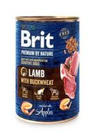 BRIT Premium by Nature Lamb with buckwheat -  šlapias maistas šunims - 400g