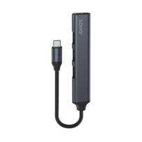 SAVIO AK-71 USB-C šakotuvas - 3 x USB-A 2.0, 1 x USB-A 3.0, 4-in-1, 5Gbps