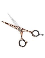 Sibel plaukų kirpimo žirklės Sibel Scissors Leopard Hairdressing 5.5''