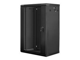Komutacinė spinta pakabinama LANBERG WF01-6418-10B rack 19 demounted flat pack 18U/600x450mm black