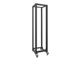 Komutacinė spinta pastatoma LANBERG OR01-6842-B open rack 19 42U/600x800mm black