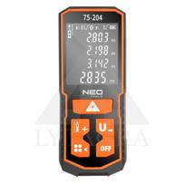 75-204 LAZERINIS ATSTUMŲ MATUOKLIS 60M IP54