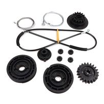 BDP1205 kairiųjų elektrinių stumdomų durų pavaros sistemos kreipimo bėgelių rinkinys 6397330035, skirtas Mercedes Vito Viano W639 W447