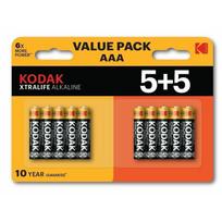 Kodak XTRALIFE Alkaline AAA / 1.5V Battery (10-pack)