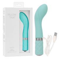 Vibratorius Pillow Talk Sassy, žalsvai mėlynas