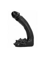 Analinis kaištis - dildo, All Black 19 cm