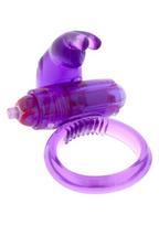 Seven Creations vibruojantis penio žiedas Rabbit Vibrating Cockring