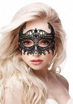 Ouch! seksuali veido kaukė Empress Black Lace Mask