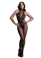 Le Desir viso kūno kojinė Fishnet and Lace Bodystocking