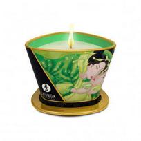 Shunga - masažinė žvakė egzotinė žalioji arbata 170 ml