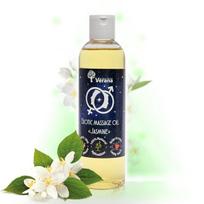 Verana Jazminas Erotinis natūralus masažo aliejus, 250 ml